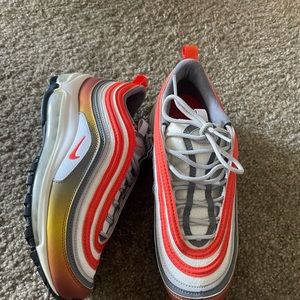 **NEW** ORANGE AND WHITE AIR MAX 97s
